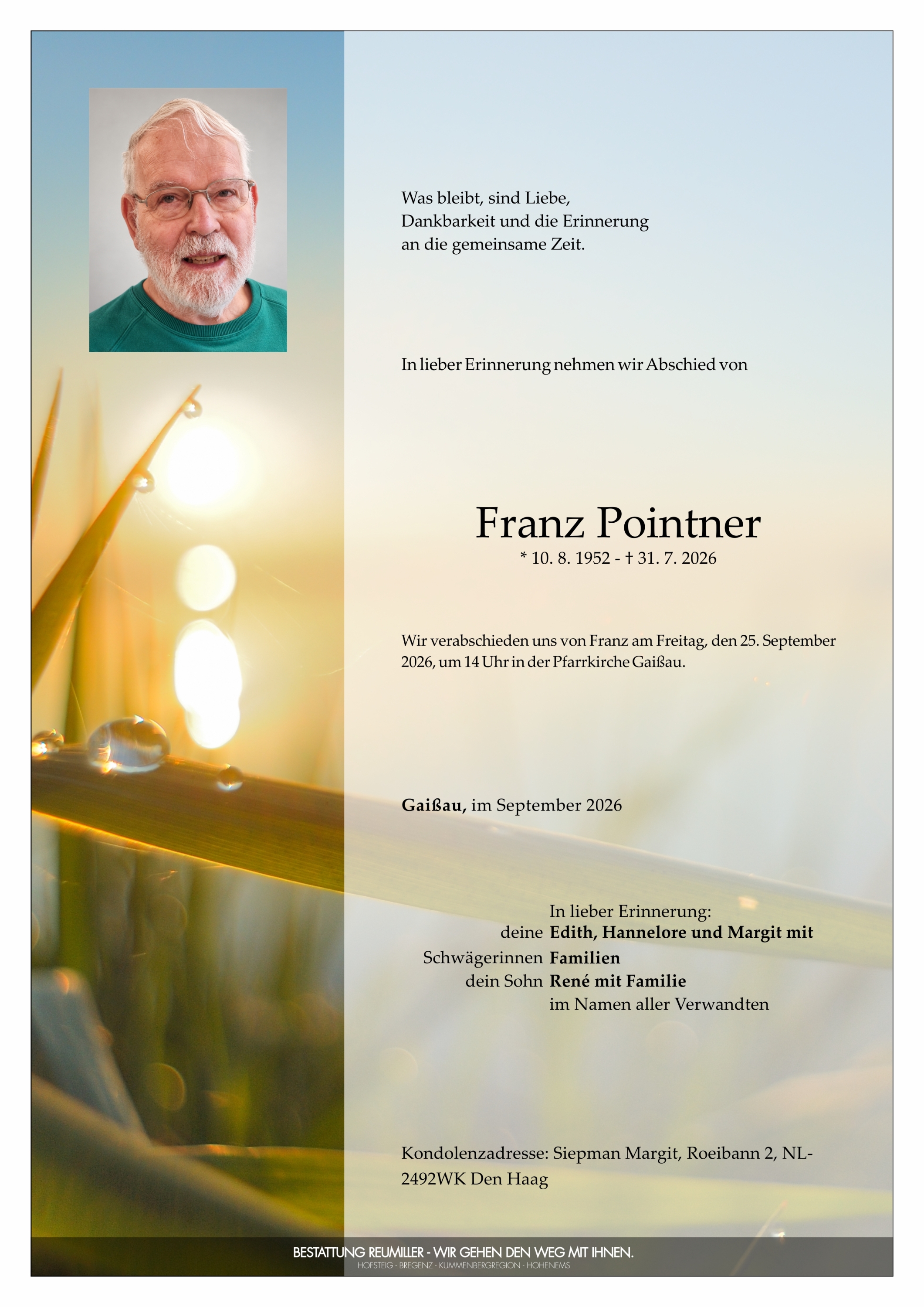 Franz  Pointner